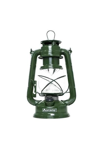 Yeşil Pilli Retro Led Fener OUT-4210