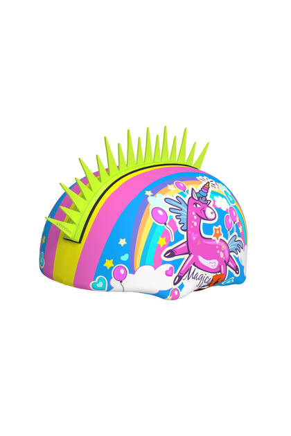 MOHAWK KASK KILIFI, DEĞİŞTİRİLEBİLİR PLASTİK MOHAWK AKSESUARLI Snowboard Kayak Bisiklet Kask Kılıfı