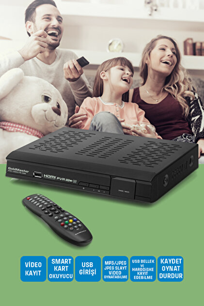Goldmaster PVR-72600 FTA Hdmi Dijital Uydu Alıcısı Fiyatı
