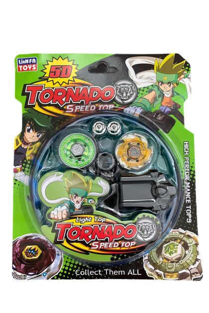 Rainbow アパッチ tarantura alpmodel Tornado Beyblade 2 Li Metal Topaç Fırlatma Seti Arenalı