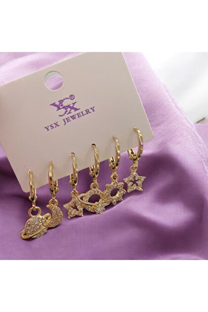 YSX JEWELRY YSX Kadın Çelik küpe lı Fiyatı, Yorumları - Main Image