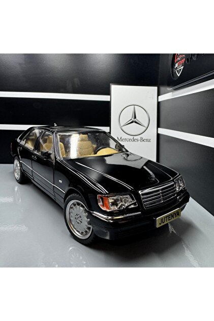 Jutenya Mercedes-Benz W140 320SEL 1/24 Ölçek 21 Cm Metal Model