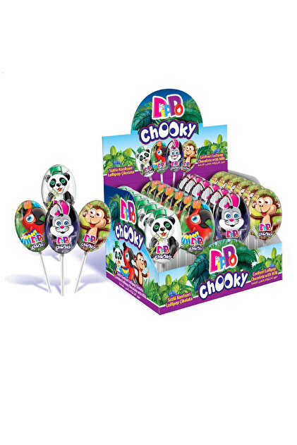 DİPPO Dippo Chooky Sütlü Lollipop Çikolata 22gr 24'lü - Fiyatı
