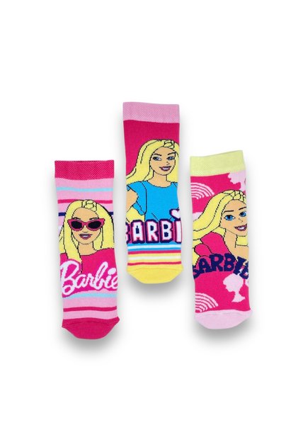 Licensed Girl's 3 Pairs Towel Socks 22604
