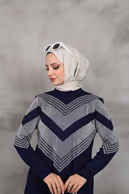Simli Triko Tunik