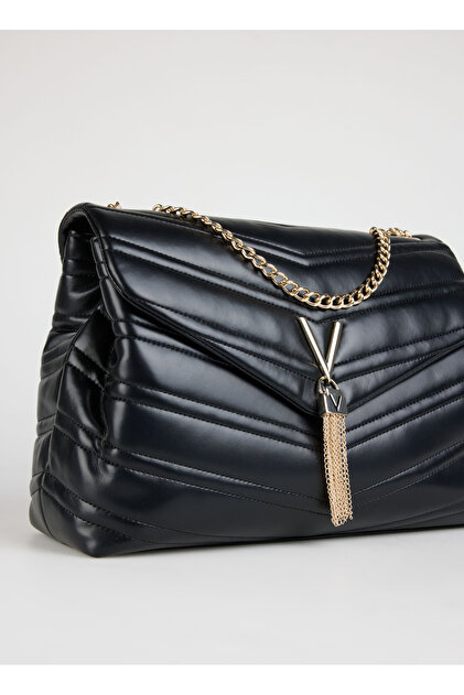 Valentino Siyah Kadın 22x12x32 cm Omuz Çantası VBS8DN09 - Fiyatı