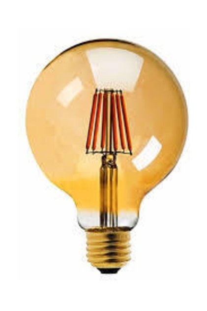 G95 Filament Tip Rustik Ampul 6 Watt Led Ampul Erd-82