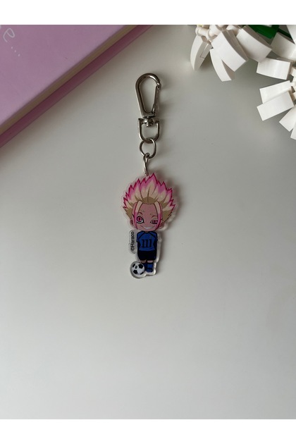 リラクゼーショングッズ JOYROID loob Hara Company Blue Lock Animesi Shidou Anime Akrilik Anahtarlık