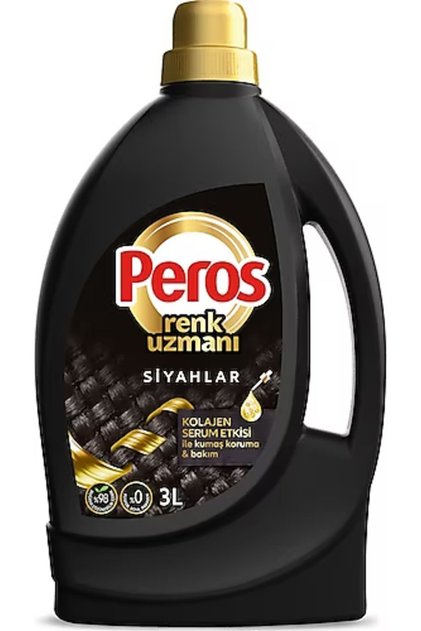 Siyahlar için Sıvı Çamaşır Deterjanı 3 L