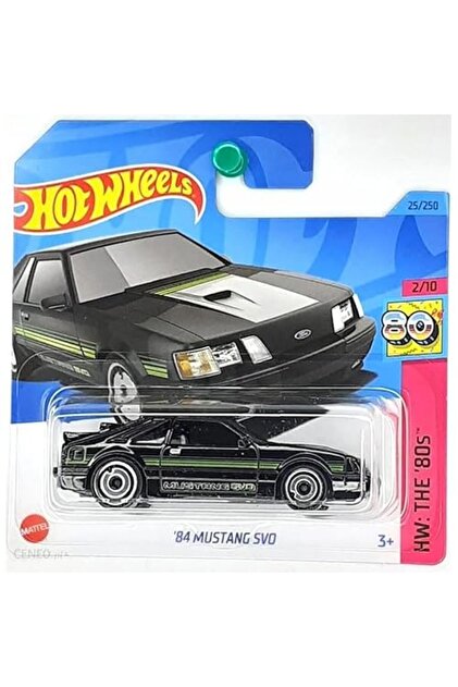 HOT WHEELS Tekli Arabalar 84 Ford Mustang Svo Hkj60 - Fiyatı