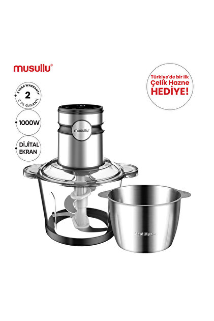 Musullu Doğrayici Ve Öğütücü - 2 Litre ( Dokunmatik) - Fiyatı