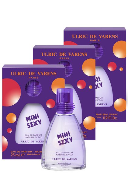 Ulric De Varens Mini Sexy Çiçeksi Kadın Parfüm Edp 3'lü Set 3x25 ml
