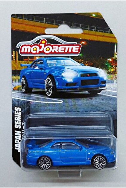 HOT WHEELS Majorette Nissan Skyline Gt-R (BNR34) Galaxy Black