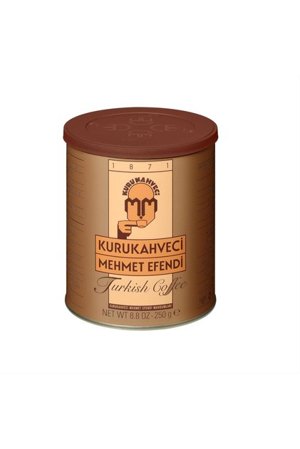 Kurukahveci Mehmet Efendi Türk Kahvesi 250 Gr Teneke