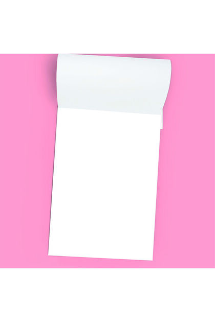 A6 Size - Set of 2 Unprinted Glue Memo Pads and Notepads