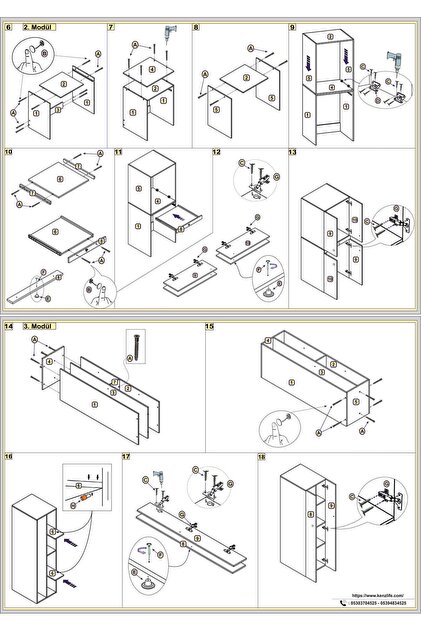 Kenzlife Çamaşır-Kurutma Makinesi Dolabı Nazzam Byz 187*170*60