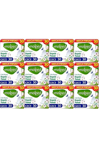Pure&Soft Sanitary Pad Night 360 (12Pk*30) Piece Mega Pk