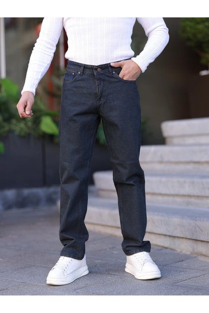 Men's Baggy Fit Casual Jean Denim Jeans
