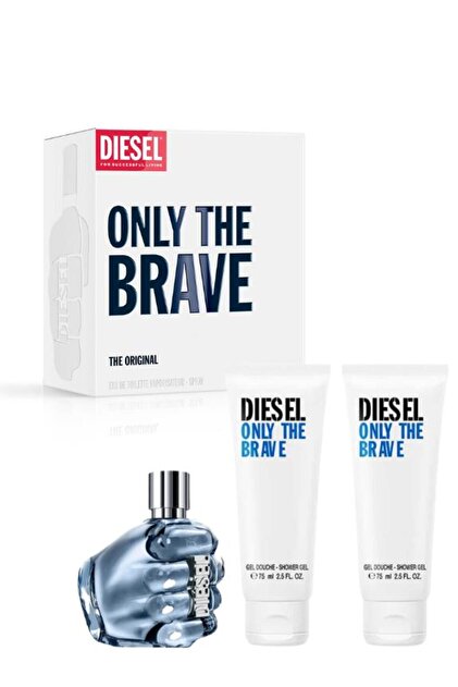 Diesel Only The Brave EDT 125 ml + 2x75 ml Duş Jeli Erkek Parfüm