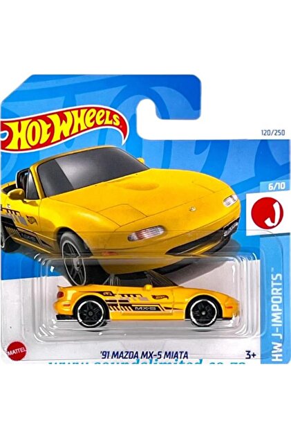 HOT WHEELS Tekli Arabalar '91 Mazda MX-5 Miata HTD80 - Fiyatı
