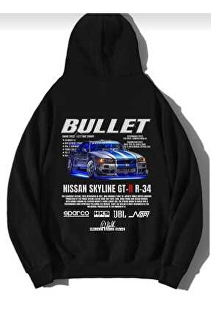 BRZ COLLECTION Unisex Oversize Fast & Furious Nissan Skyline R34