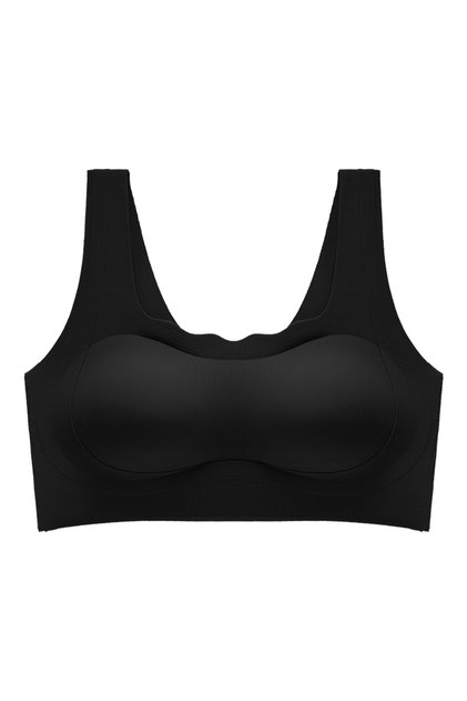Invisible Laser Cutting Recovery Breathable Stretchy Bra with Push up Seamless Pad