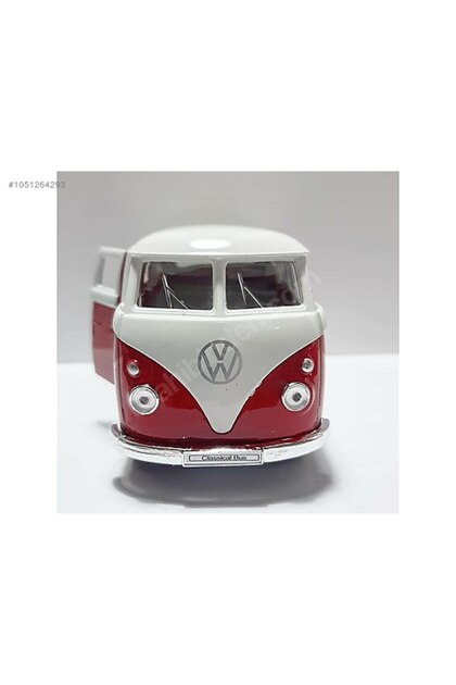CarStore 1963 VOLKSWAGEN T1 MİNİBÜS WELLY LİSANSLI FULL METAL