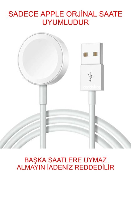 Watch Se 40-44mm Manyetik Şarj Aleti Kablosu Hızlı Şarj