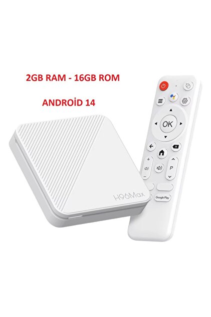 Hesapli Alisveris H96 Max 4K H313 Android 14 TV Box WİFİ 6 (2 GB