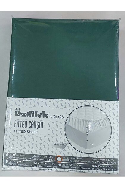 Özdilek Colourist Fitted Lastikli Tek Kişilik Çarşaf Seti (100x200