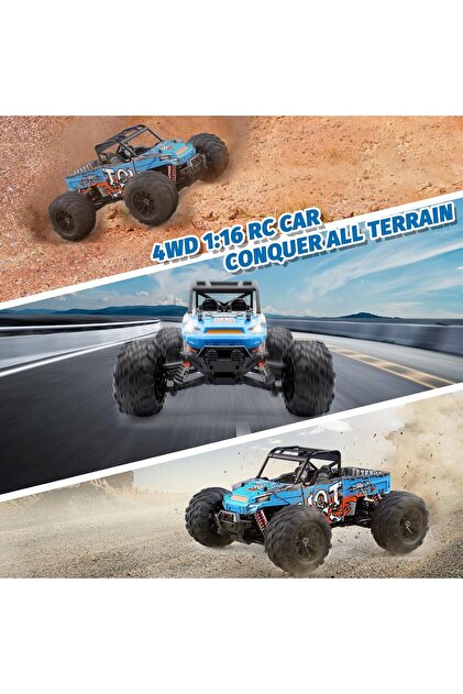 HAK İŞ OYUNCAK Uzaktan Kumandalı Araba 4wd Rc Araba 1/16 36 Km/h