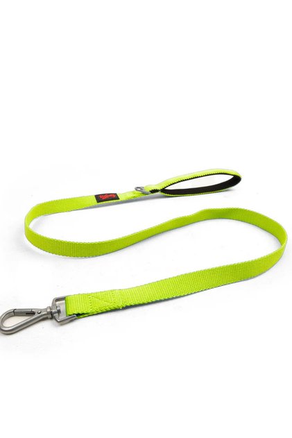 Kedi Köpek Sevk & Gezdirme Kayışı Neon Lime