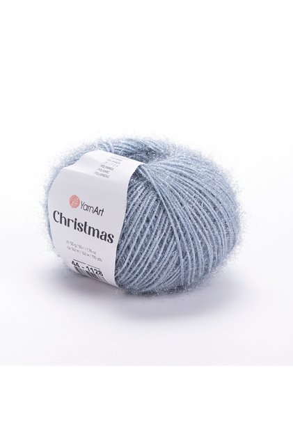 Chrıstmas - Glittering Hand Knitting Thread Gray-44