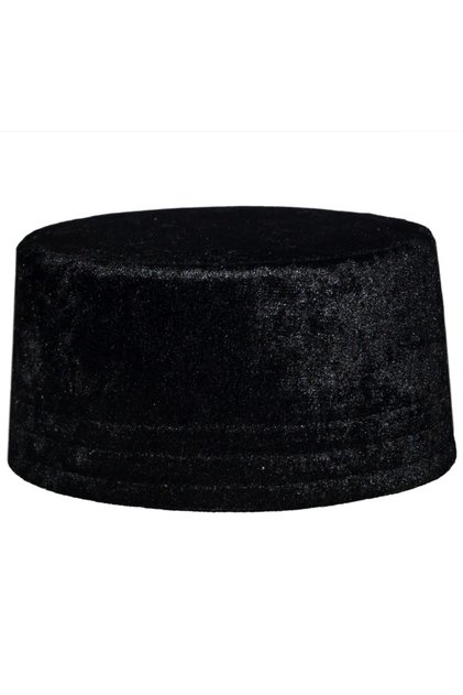 Takke, Black Takke, Molded Takke, Turban Takke, Fez, Hat, (T108)