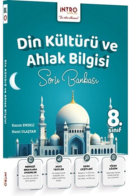 İntro Yayınları İntro Yayınları 8. Sınıf Din Kültürü ve Ahlak