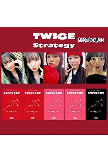 Kpop Dünyasi Twıce Momo '' Between 1&2 '' Imzalı Albüm Kart Seti