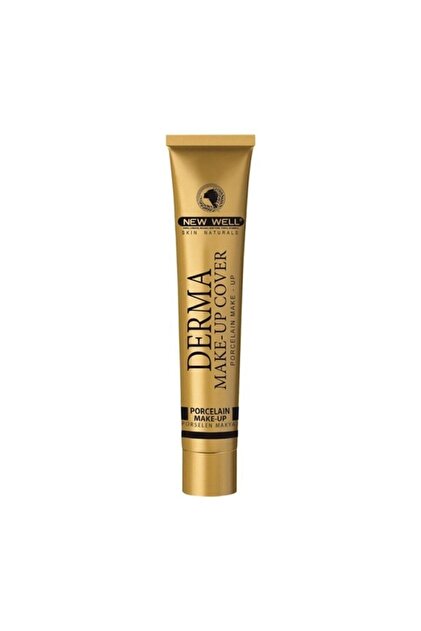 New Well Yoğun Kapatıcı Fondöten - Derma Make Up Cover 01 Gold 30