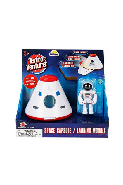 TOYFEST Astro Venture Sesli ve Işıklı Uzay Kapsülü İniş Modülü