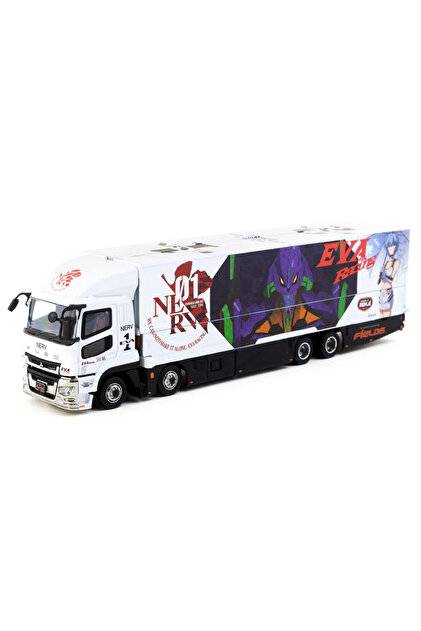 TOYFEST Tarmac Works 1/64 Mitsubishi Fuso Super Great EVA Racing