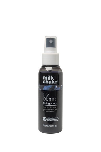 milk_shake Icy Blond Toning Spray Sarı Saçlar için Küllü Tonlar Katan Tonlayıcı Sprey 100 ml