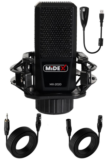 Mx-2020 Condenser 48v Stüdyo Ses Kayıt Mikrofonu