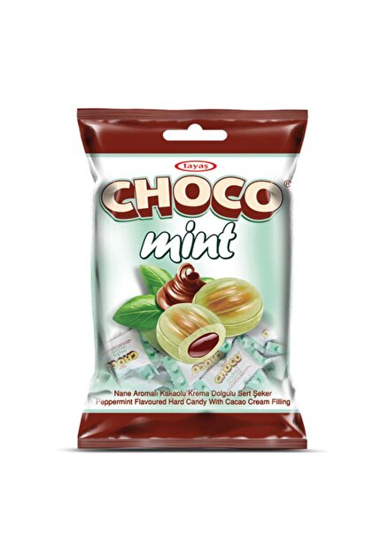 TAYAŞ Choco Mınt Nane Aromalı Kakao Krema Dolgulu Sert Şeker 1000g