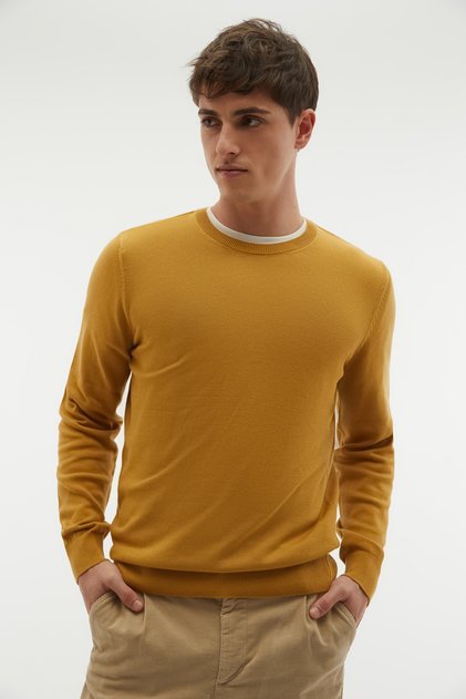 Crew Neck Long Sleeve Sweater