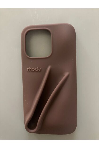 Rhode iPhone ケース espresso 16pro Amazon.com: Case for iPhone with Silicone Lip Balm Holder