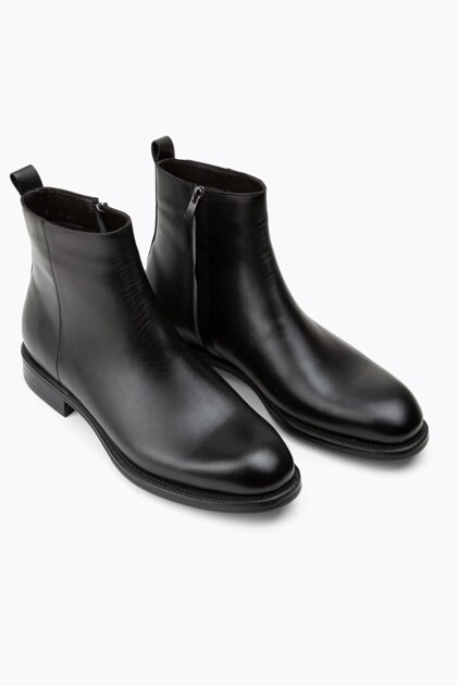 100% Genuine Leather Cowboy Model Chealse Men's Boots