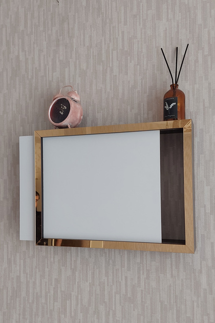 Cutie de depozitare pentru siguranțe și modem-wifi, de agățat pe perete, 30x40x7 cm! Cutie de depozitare - Cu capac plat