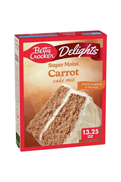 BETTY CROCKER Delights Super Moist Carrot Cake Mix 375 gr - Fiyatı