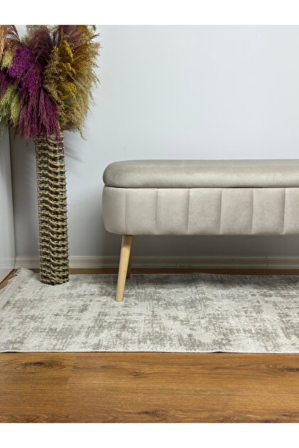 KOKİ DESİGN OSLO Babyface Kum Beji Sandıklı Bench Puf - Fiyatı