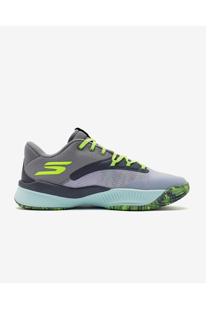 Skechers Skx Nexus Erkek Gri Basketbol Ayakkabısı 253015 Ccgr