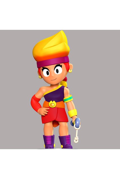 BRAWL STARS AMBER KARAKTER FİGÜRÜ 20CM